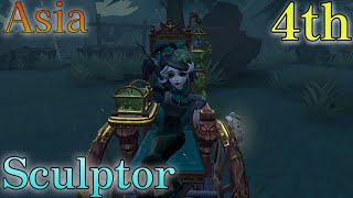 【IdentityV 第五人格】彫刻師アジア4位|Asia 4th Sculptor　　　　　　　　　　　　　　　　　　　　　　　　　　　　　　　【第五人格】【제5인격】【idv】