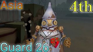 4th Guard 26|Bonbon|ボンボン|26号守卫|수위 26호|봉봉【IdentityV】【第五人格】【제5인격】【idv】【pro player】