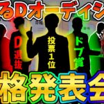 にゅるDオーディション合格者発表会！総額最大９６０万円を手にする8人は誰だ！！！！！！【第五人格】【IdentityV】