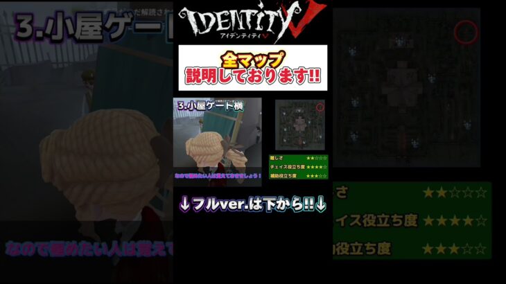 【第五人格】絶対に役に立つ！！記者最強板ポジ集🔥🔥🔥【IdentityV】 #第五人格 #identityv #バズれ