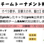 【第五人格】4チームトーナメント戦　決勝戦配信！！実況！ルーレットハンターズFIN　vs　たおワールドチーム